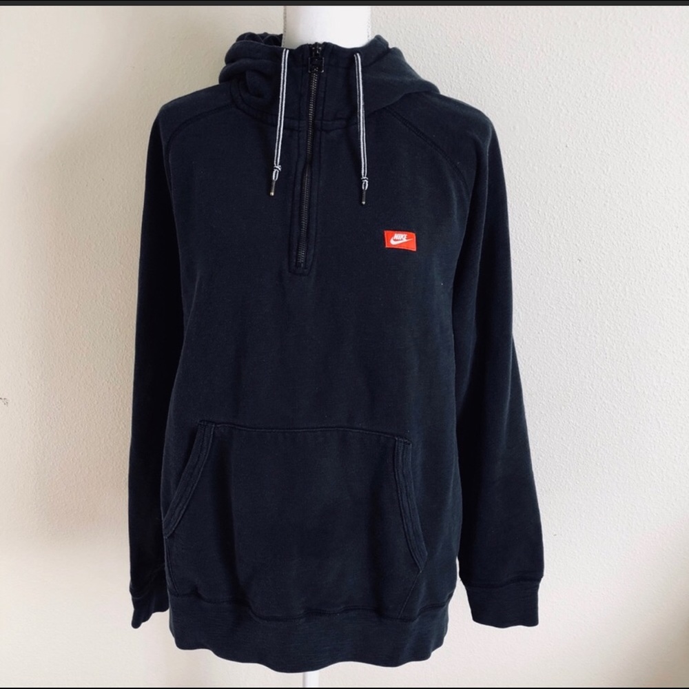 NIKE women’s 3/4 zip hoodie sz XXL (runs small)